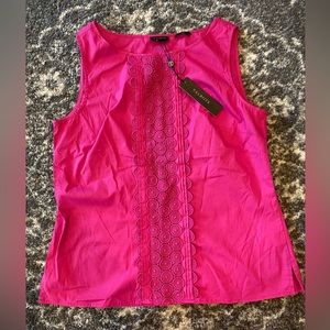 Talbots Hot Pink Dress Tank